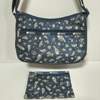 レスポートサック(LeSportsac)の希少柄　新品未使用　LeSportsac　ハワイ限定　フェスタブルー　ショルダー(ショルダーバッグ)