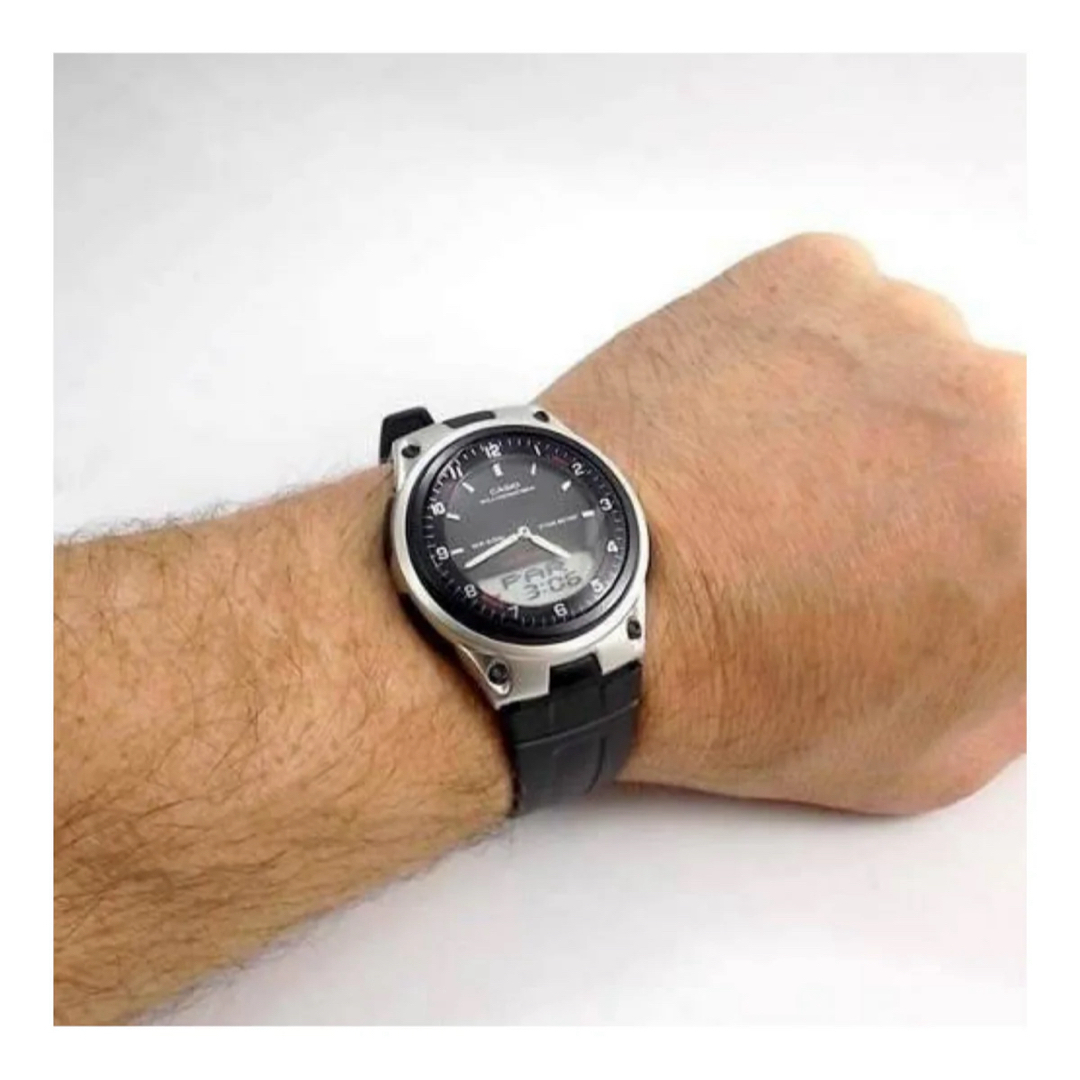 CASIO(カシオ)のカシオ　アナデジ腕時計　新品　ワールドタイム　テレメモ機能搭載　国内正規品モデル メンズの時計(腕時計(アナログ))の商品写真