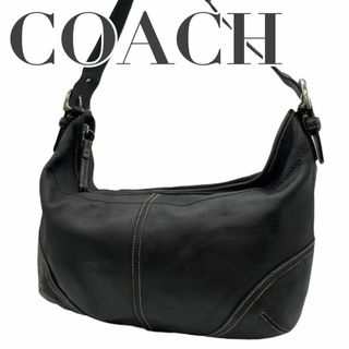 コーチ(COACH)のCOACH コーチ　s90 肩掛け　レザー 9542 ショルダーバッグ　ブラック(ショルダーバッグ)