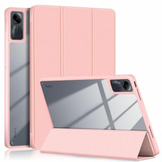【色:ピンク】Huos Xiaomi Redmi Pad SE 11インチ カバ(タブレット)