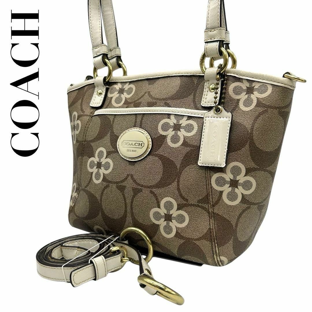 COACH(コーチ)のcoach コーチ F20811 2way ハンドバッグ　PVC S83 レディースのバッグ(ハンドバッグ)の商品写真