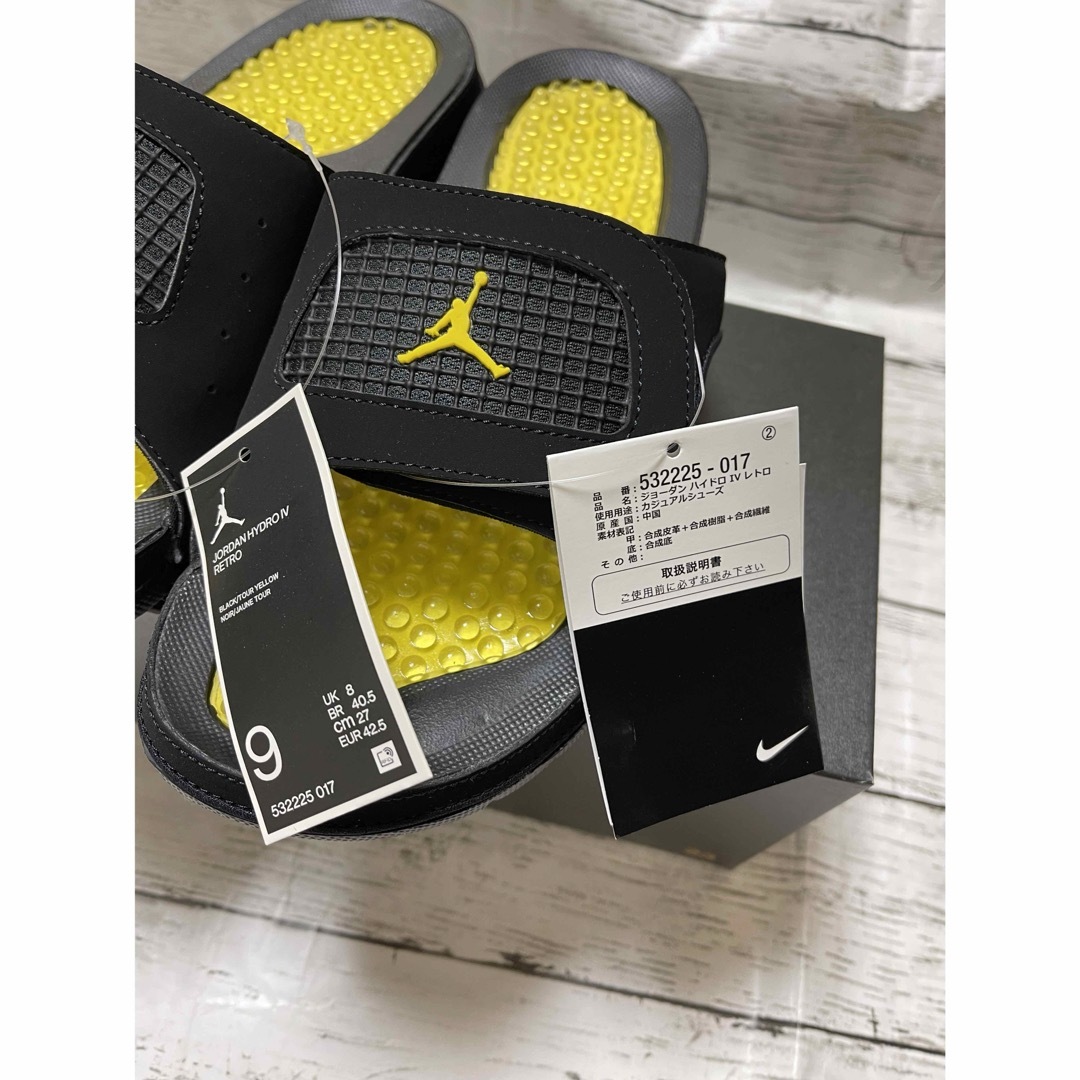 Jordan Brand（NIKE）(ジョーダン)のジョーダン ハイドロ4レトロ　サンダル   27㎝ メンズの靴/シューズ(サンダル)の商品写真