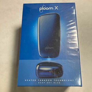 プルームテック(PloomTECH)の01.3778 新品!プルームx スカイブルー ploom 本体 送料無料(タバコグッズ)