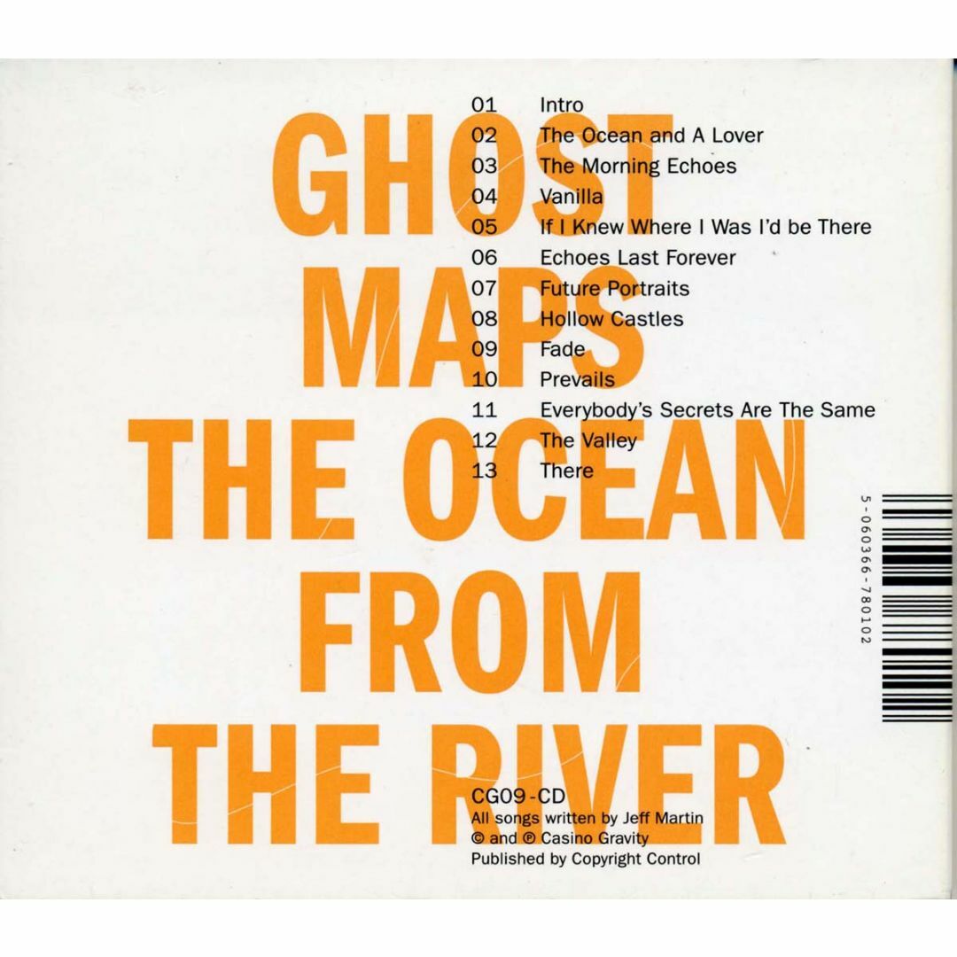 GHOST MAPS - The Ocean From The River エンタメ/ホビーのCD(ポップス/ロック(洋楽))の商品写真