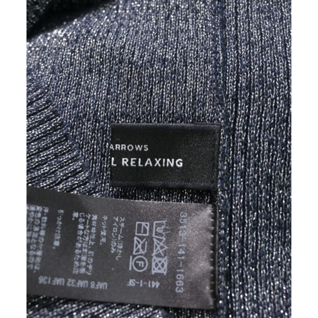 green label relaxing ニット・セーター F 紺(ラメ) 【古着】【中古】 レディースのトップス(ニット/セーター)の商品写真