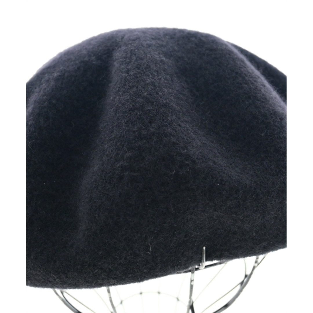 coeur(クール)のcoeur クール ハンチング・ベレー帽 - 黒 【古着】【中古】 メンズの帽子(ハンチング/ベレー帽)の商品写真
