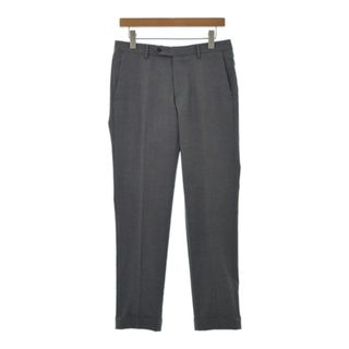 green label relaxing スラックス M グレー 【古着】【中古】(スラックス)