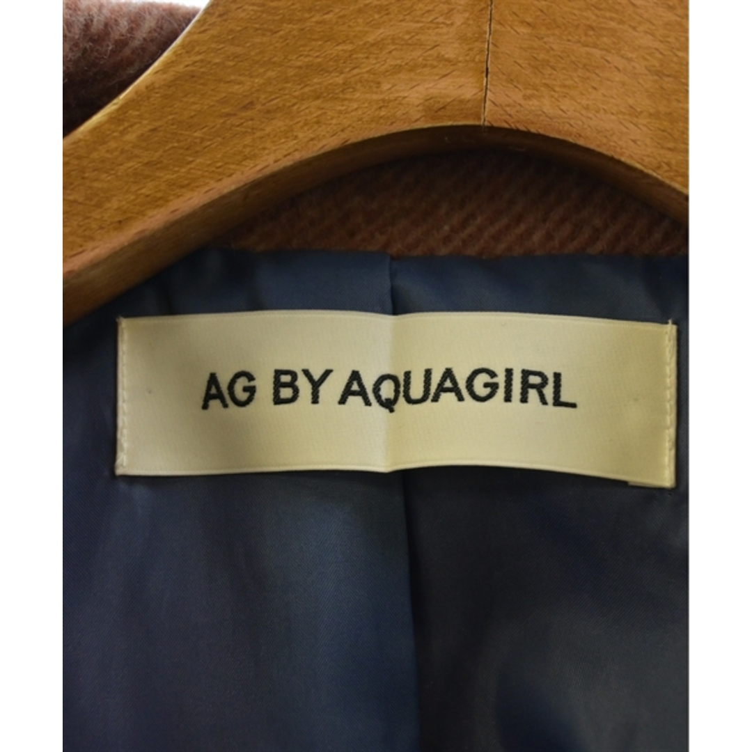 AG by aquagirl(エージーバイアクアガール)のAG by aquagirl ステンカラーコート 38(M位) 茶系 【古着】【中古】 レディースのジャケット/アウター(その他)の商品写真