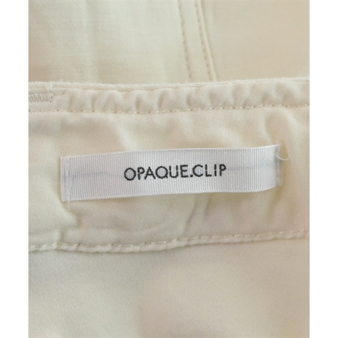 OPAQUE.CLIP(オペークドットクリップ)のOPAQUE.CLIP パンツ（その他） 40(M位) オフホワイト系 【古着】【中古】 レディースのパンツ(その他)の商品写真