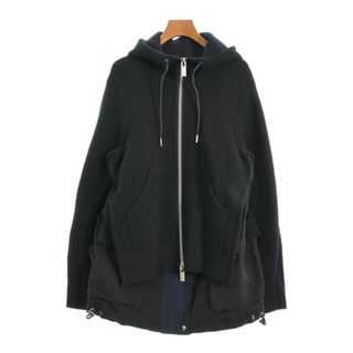 サカイ(sacai)のsacai サカイ ブルゾン 3(L位) 黒 【古着】【中古】(その他)