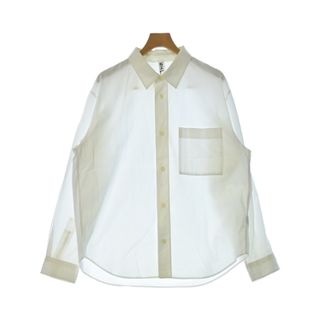 エムエイチエル(MHL.)のMHL. エムエイチエル カジュアルシャツ XL 白 【古着】【中古】(シャツ)