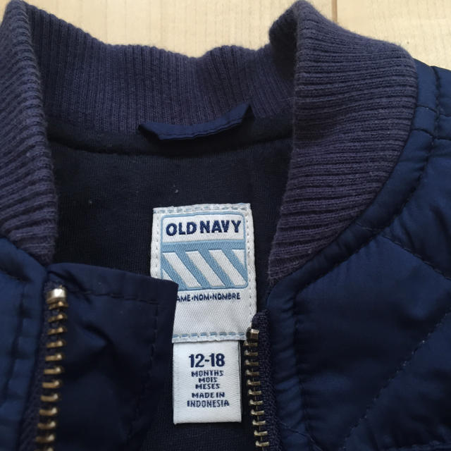 Old Navy(オールドネイビー)の《オールドネイビー》ＭＡ-１ブルゾン キッズ/ベビー/マタニティのベビー服(~85cm)(ジャケット/コート)の商品写真