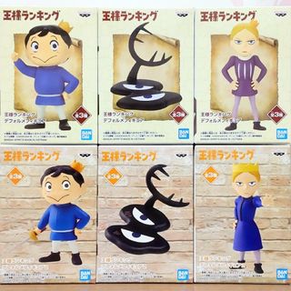 バンプレスト(BANPRESTO)の王様ランキング デフォルメフィギュア 第1〜2弾 全6種セット(アニメ/ゲーム)