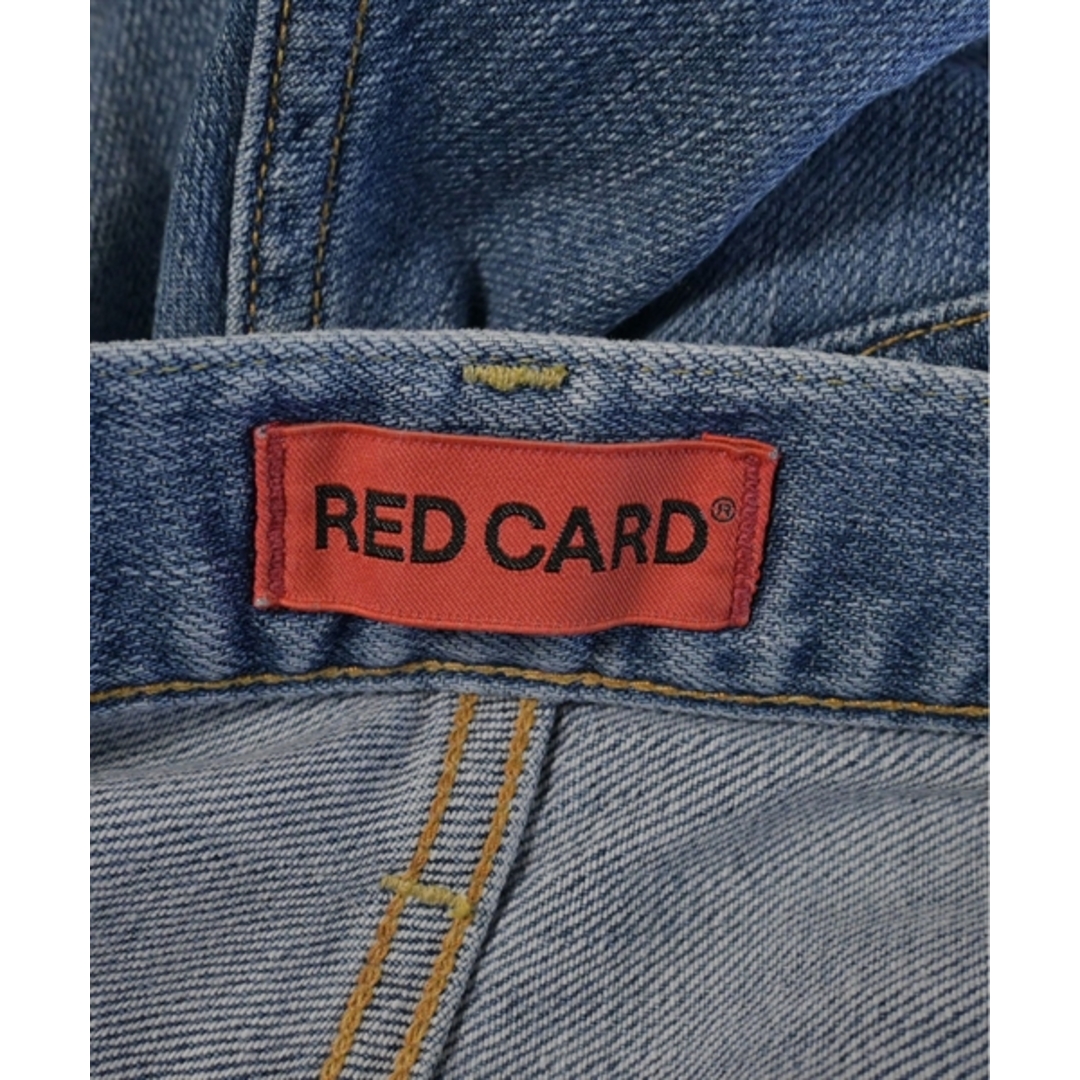 RED CARD(レッドカード)のRED CARD レッドカード デニムパンツ 24(S位) 青系(デニム) 【古着】【中古】 レディースのパンツ(デニム/ジーンズ)の商品写真