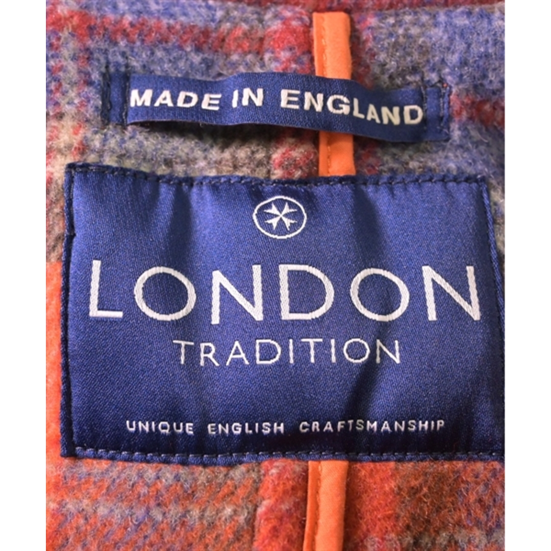 LONDON TRADITION(ロンドントラディション)のLONDON TRADITION ダッフルコート 40(S位) 赤 【古着】【中古】 メンズのジャケット/アウター(ダッフルコート)の商品写真