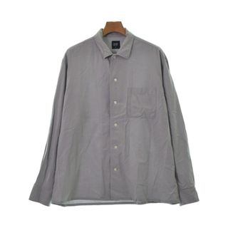 green label relaxing カジュアルシャツ L グレー 【古着】【中古】(シャツ)