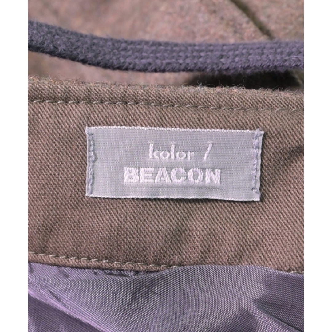 kolor/BEACON カラービーコン カーゴパンツ 3(L位) カーキ 【古着】【中古】 メンズのパンツ(ワークパンツ/カーゴパンツ)の商品写真