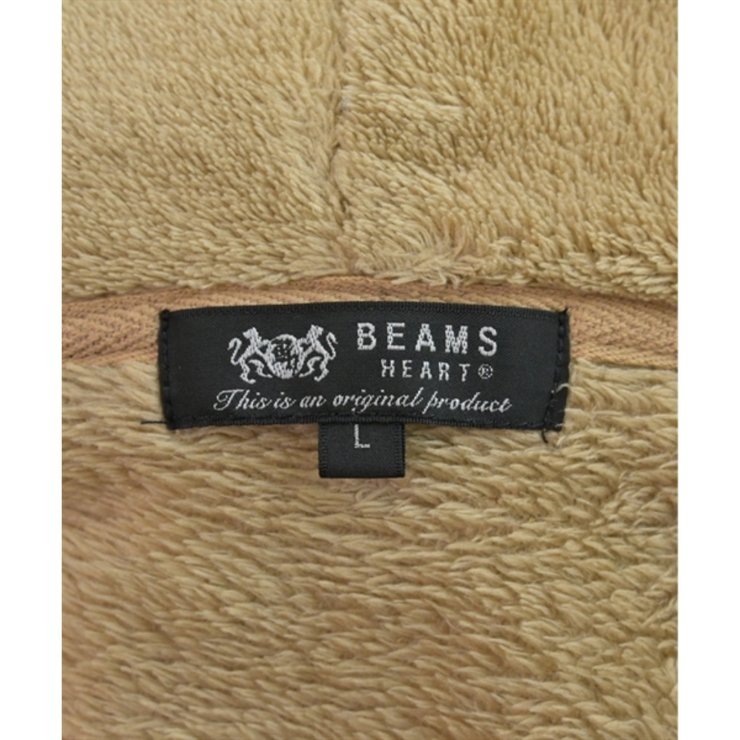 BEAMS HEART ビームスハート パーカー L ベージュ 【古着】【中古】 メンズのトップス(パーカー)の商品写真