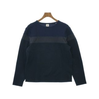 ブルーワーク(BLUE WORK)のBLUE WORK ブルーワーク Tシャツ・カットソー S 紺 【古着】【中古】(Tシャツ/カットソー(半袖/袖なし))