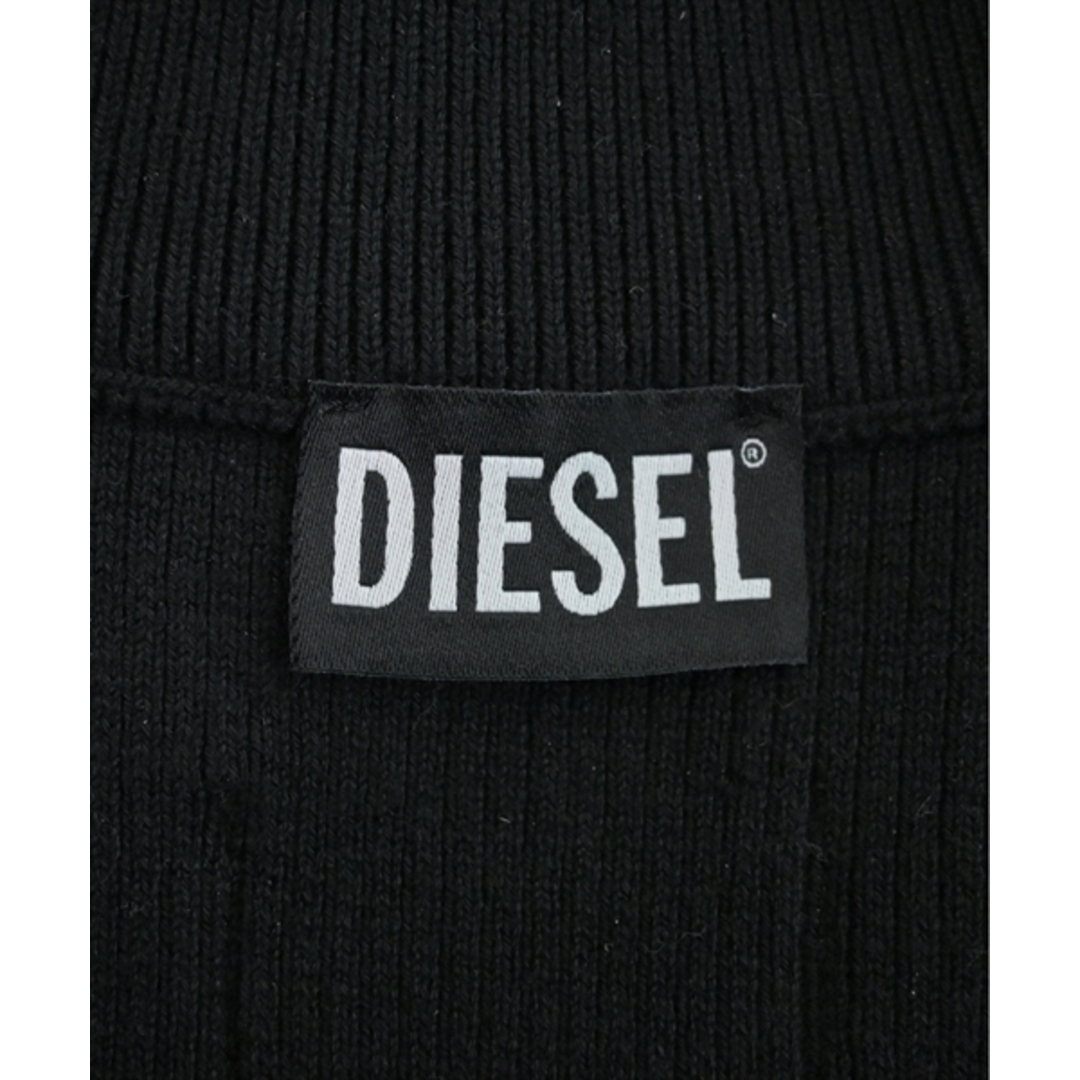 DIESEL(ディーゼル)のDIESEL ディーゼル ニット・セーター M 黒 【古着】【中古】 メンズのトップス(ニット/セーター)の商品写真