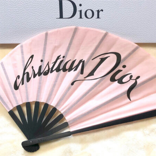 クリスチャンディオール(Christian Dior)のクリスチャンディオール　ミスディオール　ブルーミングブーケ　扇子(浴衣)
