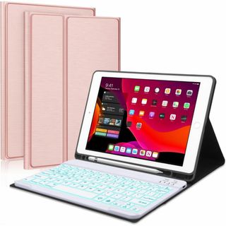 【色: ローズゴールド】IVEOPPE iPad 第9世代 第8世代 第7世代 (タブレット)