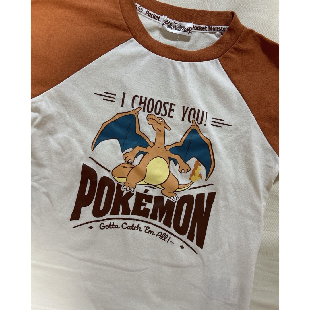 ポケモン(ポケモン)のポケットモンスター　リザードン　半袖　Tシャツ　120 キッズ/ベビー/マタニティのキッズ服男の子用(90cm~)(Tシャツ/カットソー)の商品写真