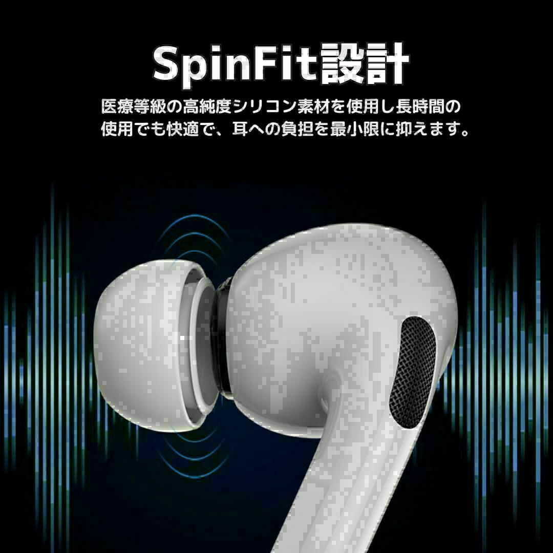 AirPods Pro イヤーピース 交換用 1ペア シリコン イヤーチップ L スマホ/家電/カメラのオーディオ機器(ヘッドフォン/イヤフォン)の商品写真