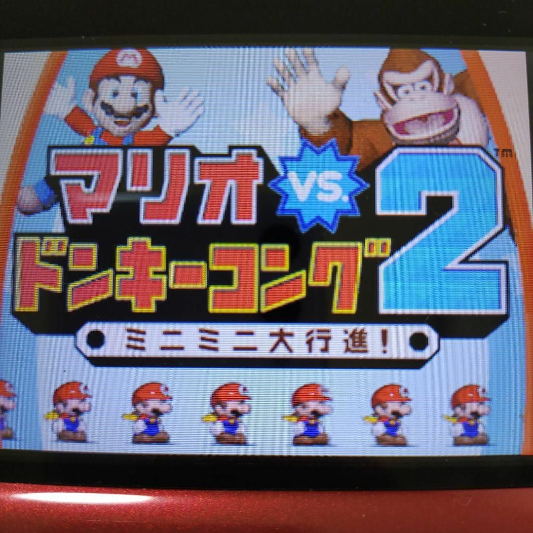 ニンテンドーDS(ニンテンドーDS)のマリオ VS.ドンキーコング 2 ミニミニ大行進! エンタメ/ホビーのゲームソフト/ゲーム機本体(携帯用ゲームソフト)の商品写真