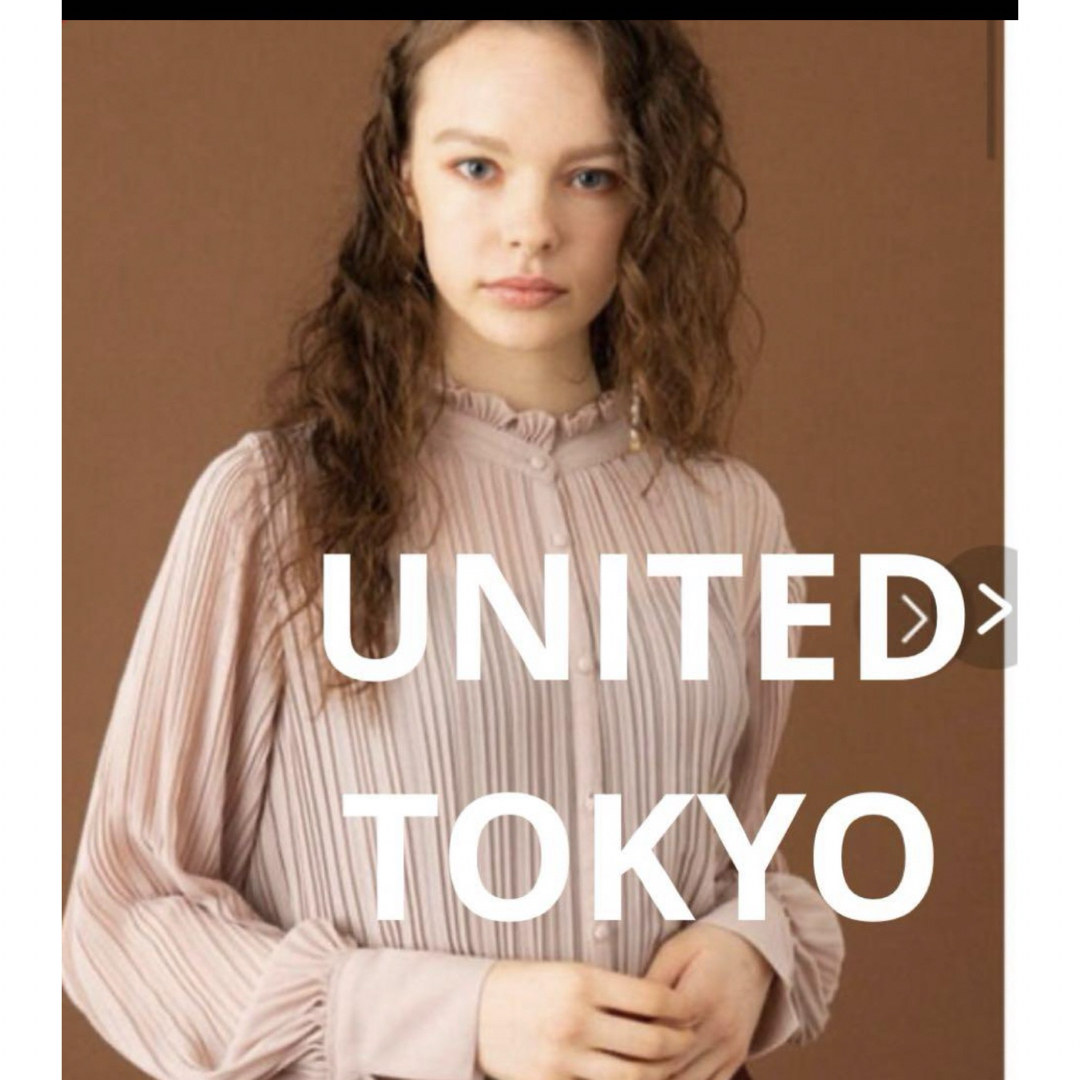 UNITED TOKYO(ユナイテッドトウキョウ)のユナイテッドTOKYO▪️プリーツブラウス レディースのトップス(シャツ/ブラウス(長袖/七分))の商品写真