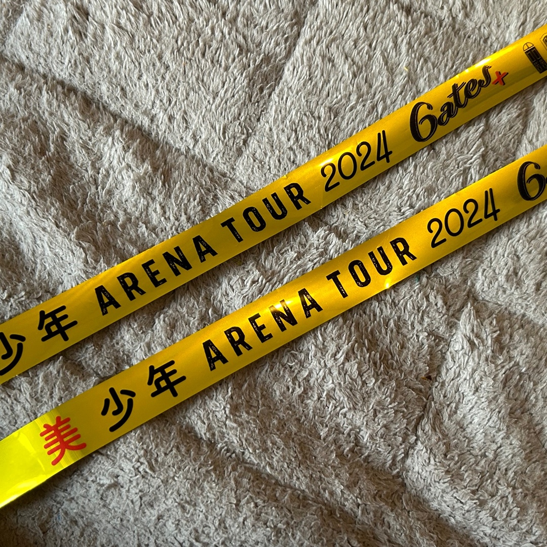 美少年 arena tour Gates 銀テープ エンタメ/ホビーのタレントグッズ(アイドルグッズ)の商品写真