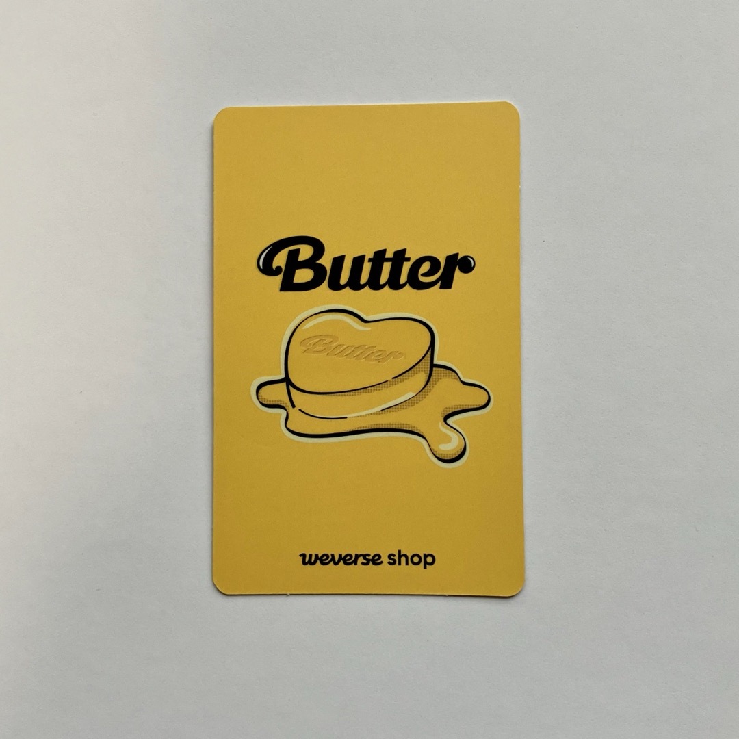 防弾少年団(BTS)(ボウダンショウネンダン)のBTS Butter Weverse  特典 ランダム トレカ ★ジョングク  エンタメ/ホビーのタレントグッズ(アイドルグッズ)の商品写真