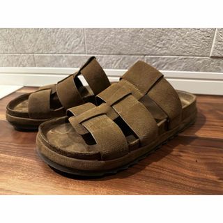 ZARA - Zara スエード サンダル 41 レザー サンダルの通販 by ZARA - Zara スエード サンダル 41 レザー サンダルの通販 by