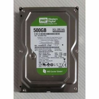 ウェスタンデジタル(Western Digital)のDIGA 500GB修理交換用HDD DMR-BRT, BWT, BZT各品番用(ブルーレイレコーダー)