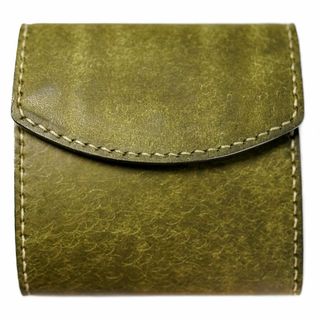 色:GreenIrideScent 三つ折り財布 小さい財布 ミニ財布 小銭