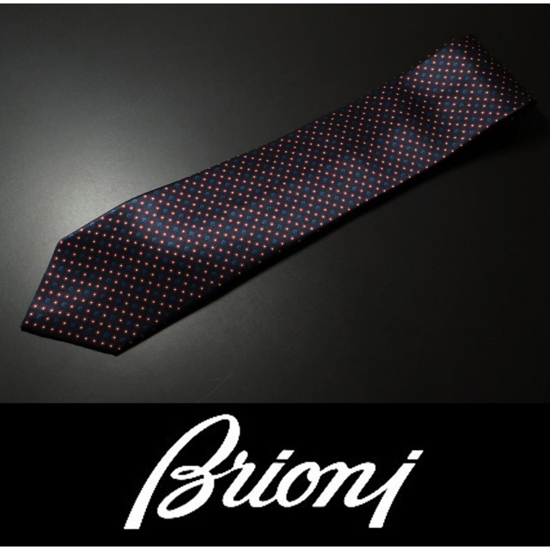 Brioni(ブリオーニ)の9621◆Brioniブリオーニ◆最高級ネクタイ◆定価33,000円◆剣先幅8㎝ メンズのファッション小物(ネクタイ)の商品写真