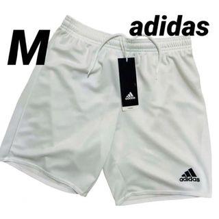 アディダス(adidas)のアディダス  サッカー パンツ パルマ 16 ホワイト　Mサイズ(ウェア)