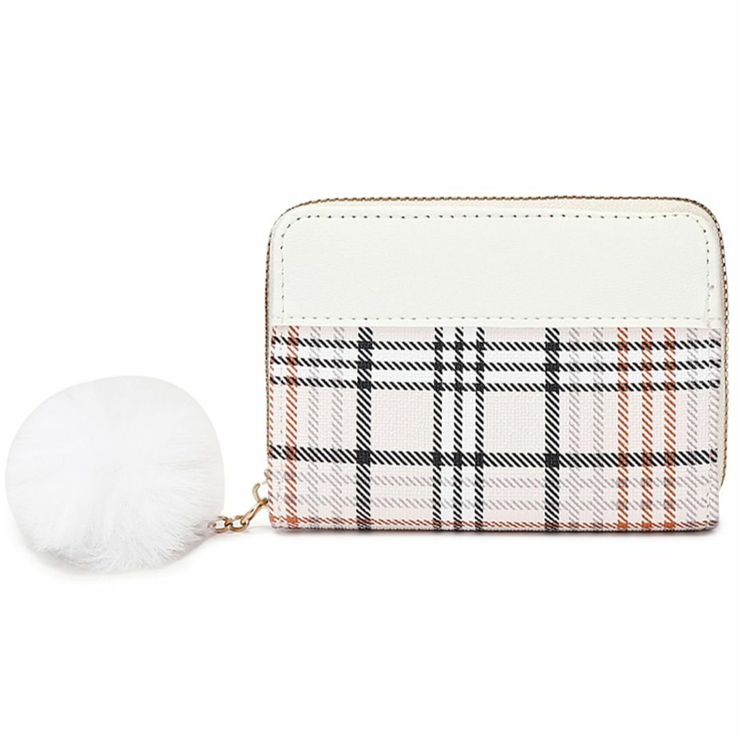 サイズ:短い_色:ホワイトKUTETOUT 財布 レディース 長財布 かわい レディースのバッグ(その他)の商品写真