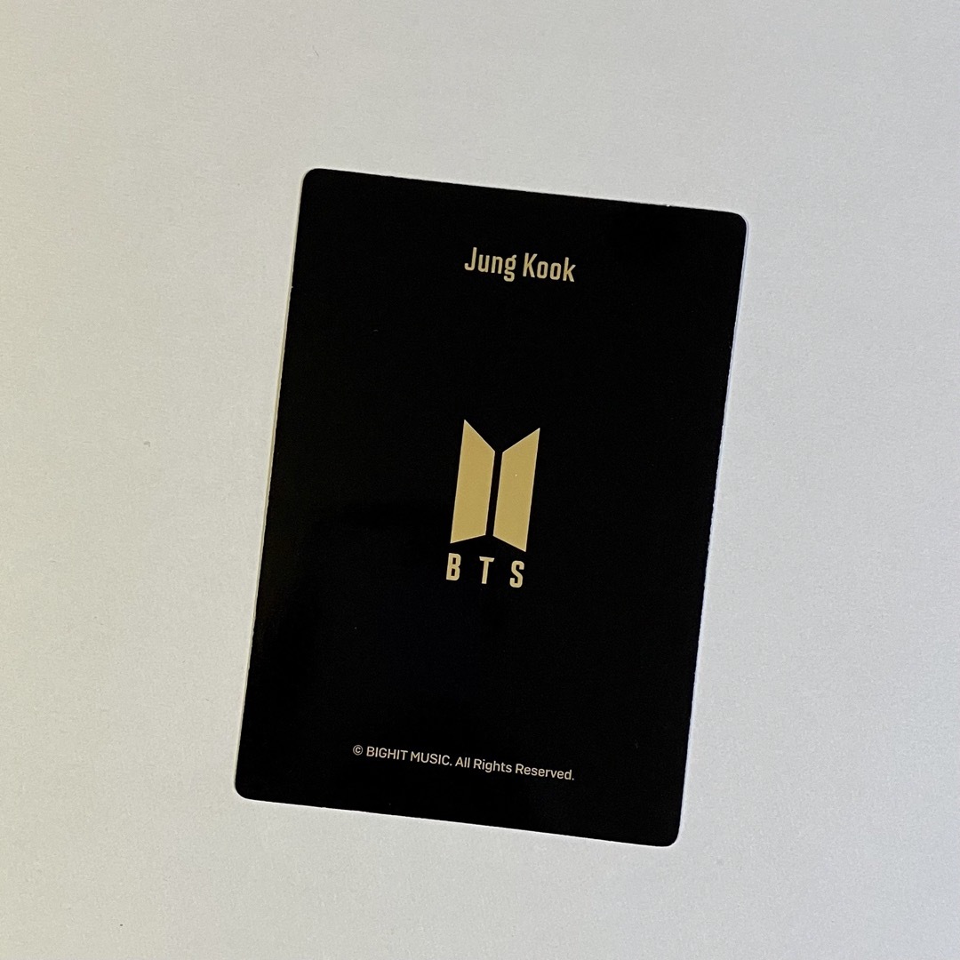 防弾少年団(BTS)(ボウダンショウネンダン)のBTS MERCH BOX #10  公式 トレカ JUNGKOOK  グク エンタメ/ホビーのタレントグッズ(アイドルグッズ)の商品写真