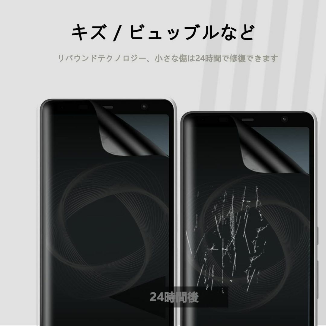 【特価商品】For Arrows Be4 Plus F-41B フィルム 覗き見 スマホ/家電/カメラのスマホアクセサリー(その他)の商品写真