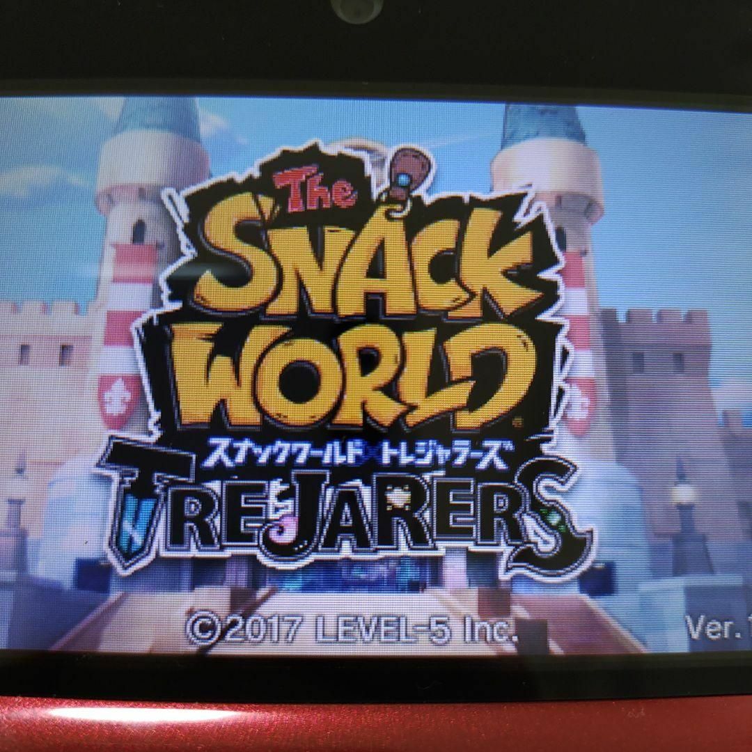 ニンテンドー3DS(ニンテンドー3DS)のスナックワールド トレジャラーズ エンタメ/ホビーのゲームソフト/ゲーム機本体(携帯用ゲームソフト)の商品写真