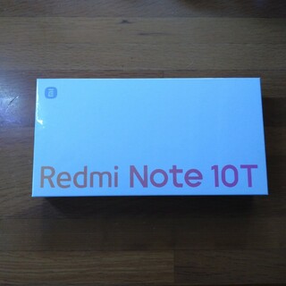 シャオミ(Xiaomi)の【未開封】Xiaomi REDMI NOTE 10T ナイトタイムブルー(スマートフォン本体)