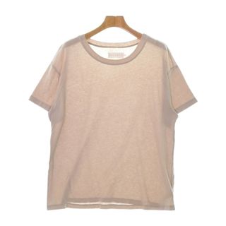 LACAUSA ラアカウサ Tシャツ・カットソー S ベージュ 【古着】【中古】(カットソー(半袖/袖なし))