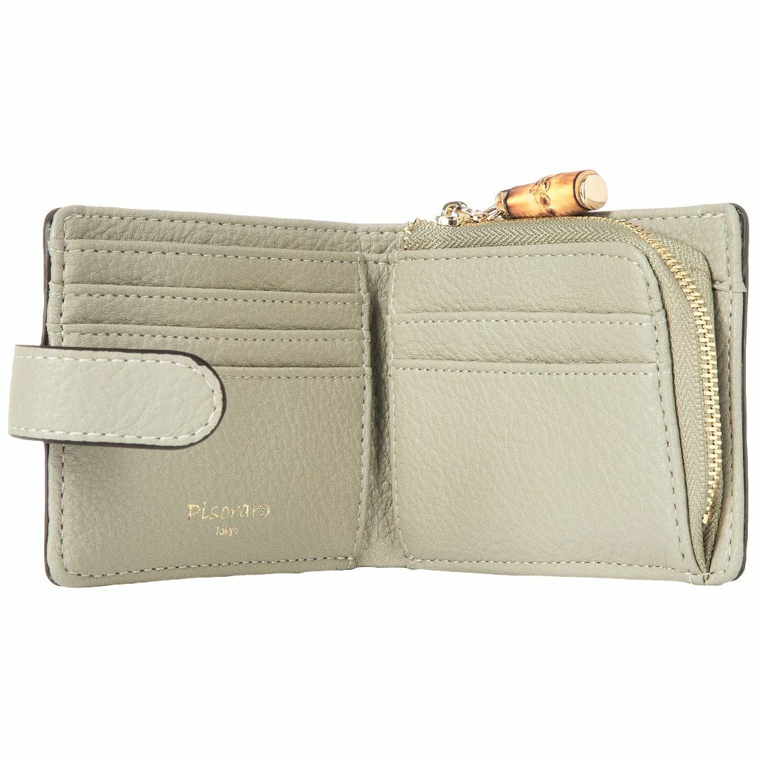 人気商品ピソラロ レディース財布 グリーン レディースのバッグ(その他)の商品写真