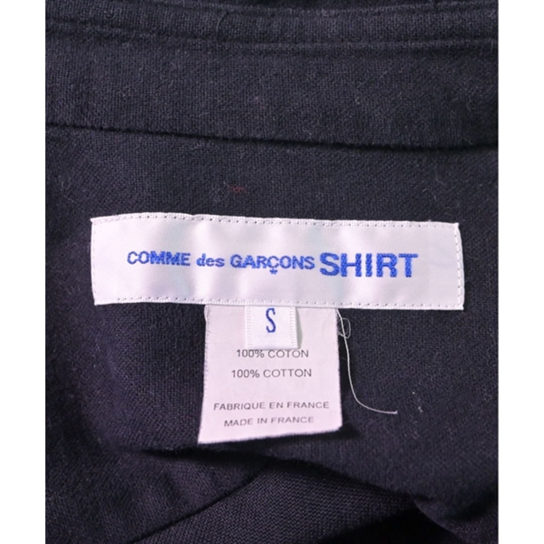 COMME des GARCONS SHIRT(コムデギャルソンシャツ)のCOMME des GARCONS SHIRT カジュアルシャツ S 黒 【古着】【中古】 メンズのトップス(シャツ)の商品写真