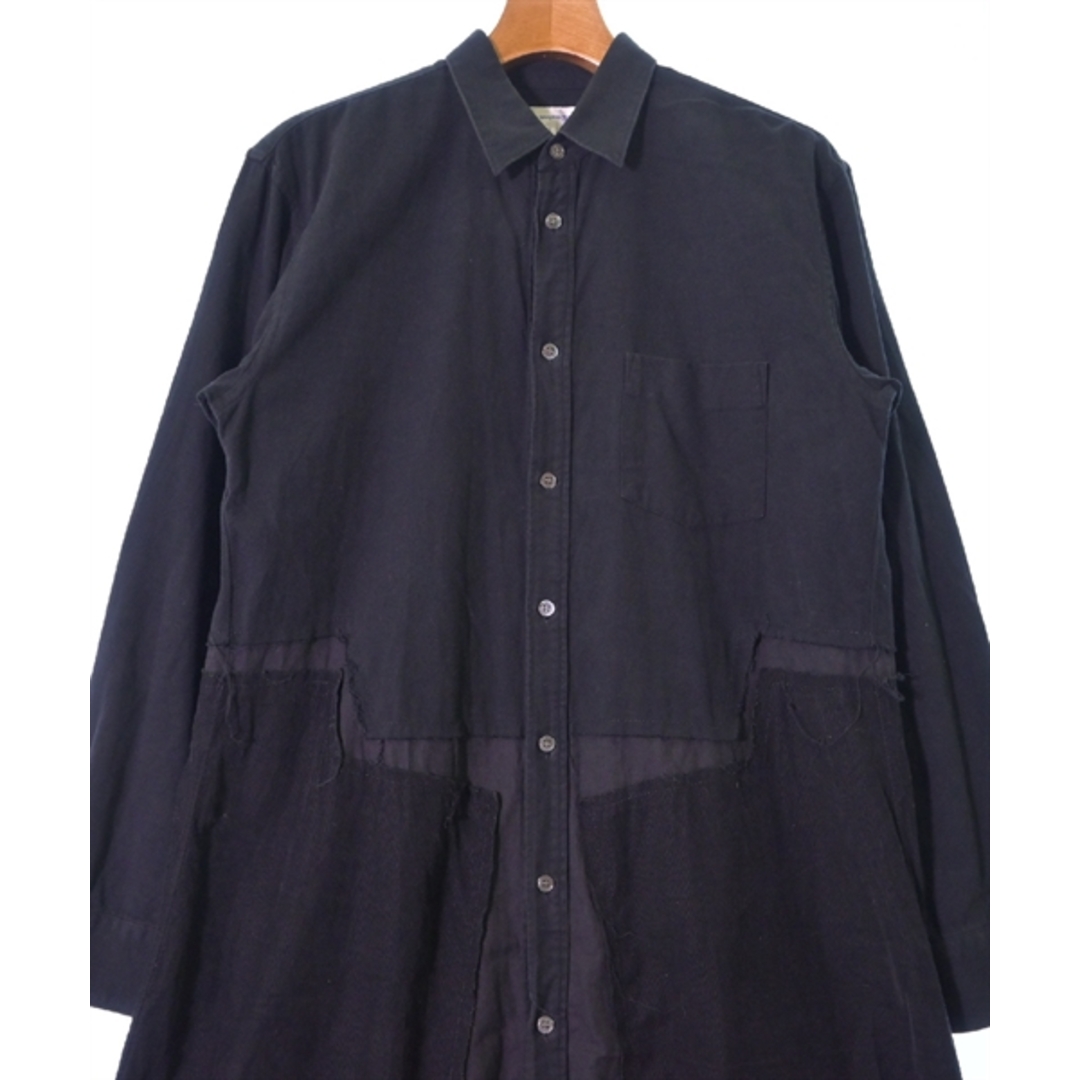 COMME des GARCONS SHIRT(コムデギャルソンシャツ)のCOMME des GARCONS SHIRT カジュアルシャツ S 黒 【古着】【中古】 メンズのトップス(シャツ)の商品写真