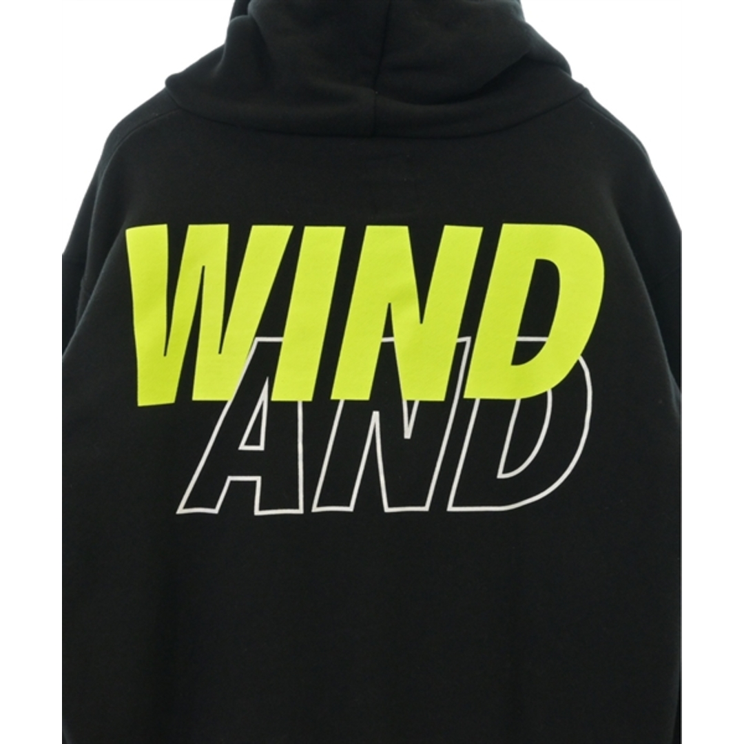 WIND AND SEA(ウィンダンシー)のWIND AND SEA ウィンダンシー パーカー M 黒 【古着】【中古】 メンズのトップス(パーカー)の商品写真