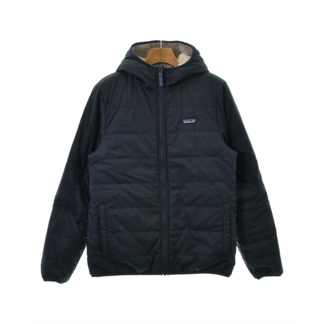 patagonia(パタゴニア)のpatagonia パタゴニア ダウンジャケット/ダウンベスト XXL 紺 【古着】【中古】 レディースのジャケット/アウター(ダウンジャケット)の商品写真