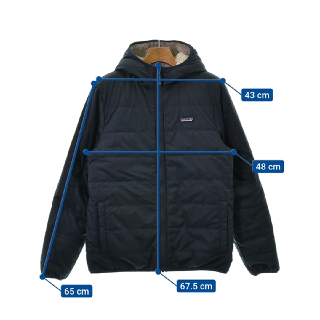 patagonia(パタゴニア)のpatagonia パタゴニア ダウンジャケット/ダウンベスト XXL 紺 【古着】【中古】 レディースのジャケット/アウター(ダウンジャケット)の商品写真