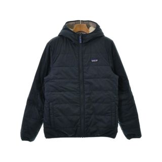 パタゴニア(patagonia)のpatagonia パタゴニア ダウンジャケット/ダウンベスト XXL 紺 【古着】【中古】(ダウンジャケット)